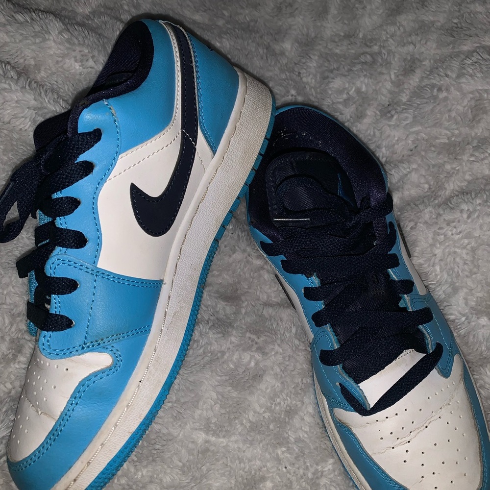 Nike Kids Sneakers - Blue and White